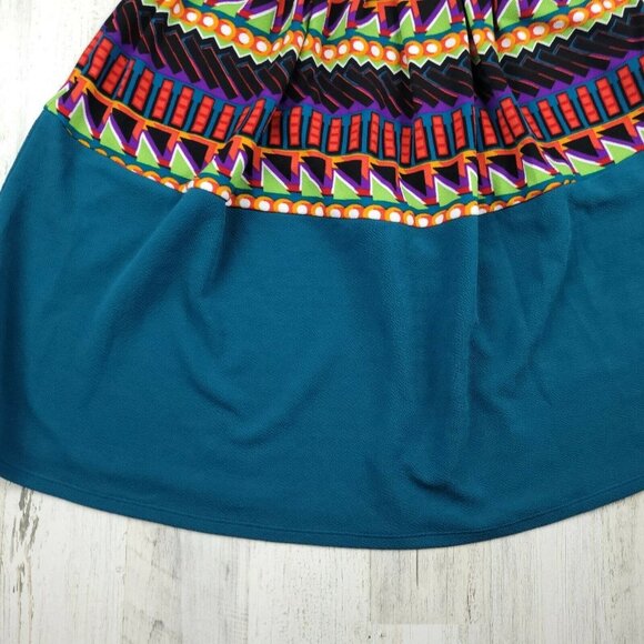 LuLaRoe Amelia Dress Geometric Dipped Blue XS NWT - Picture 3 of 12